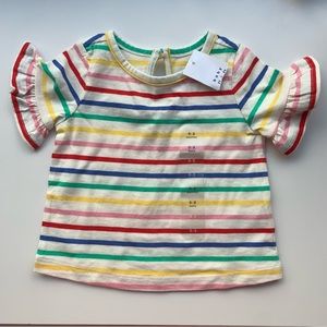 2/$10 GAP Baby girl top 0-3m NWT